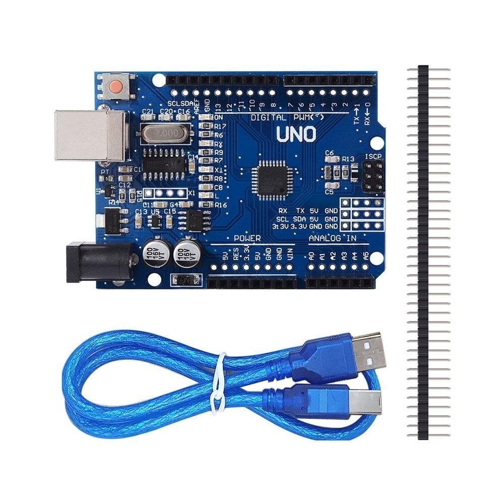 Arduino UNO R3 KLON - Usb Kablo Hediyeli - USB Chip CH340